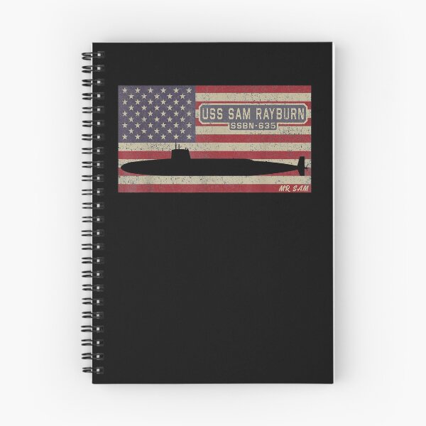 Item preview, Uss Sam Rayburn Ssbn 635 Nuclear Submarine American Flag Gift  designed and sold by lindafrances.