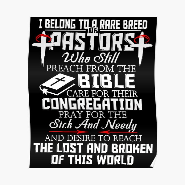 I Belong To A Rare Breed Of Pastors Who Still Preach From The Bible