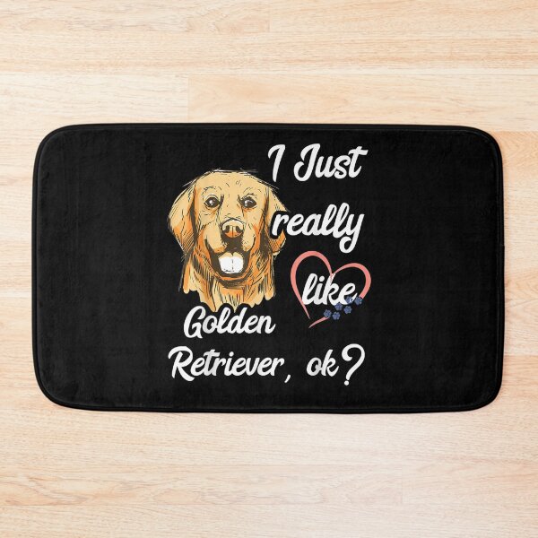 Item preview, I Just Really Like Golden Retriever Dog Breeder Puppy Lover Gift  designed and sold by dominique235.