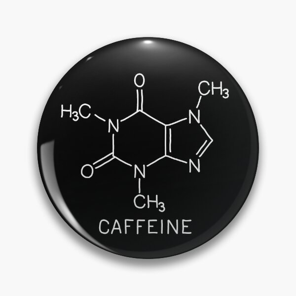 Item preview, Caffeine molecule designed and sold by ValentinaHramov.