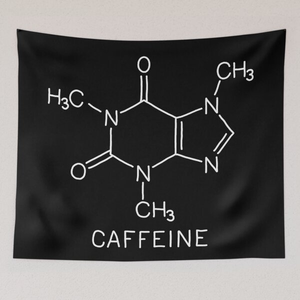 Item preview, Caffeine molecule designed and sold by ValentinaHramov.