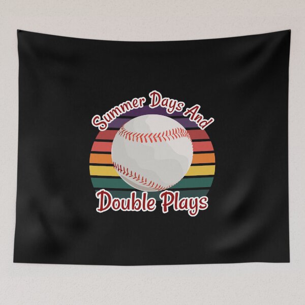 Item preview, Summer Days And Double Plays - baseball lover designed and sold by SHOPBLOB.
