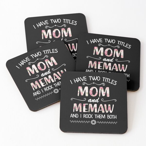 Item preview, I Have Two Title Mom And Memaw Mother Day Cute Gift  designed and sold by lindafrances.