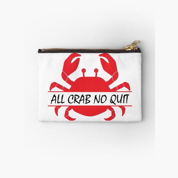 Item preview, All Crab No Quit Sticker designed and sold by warisara.