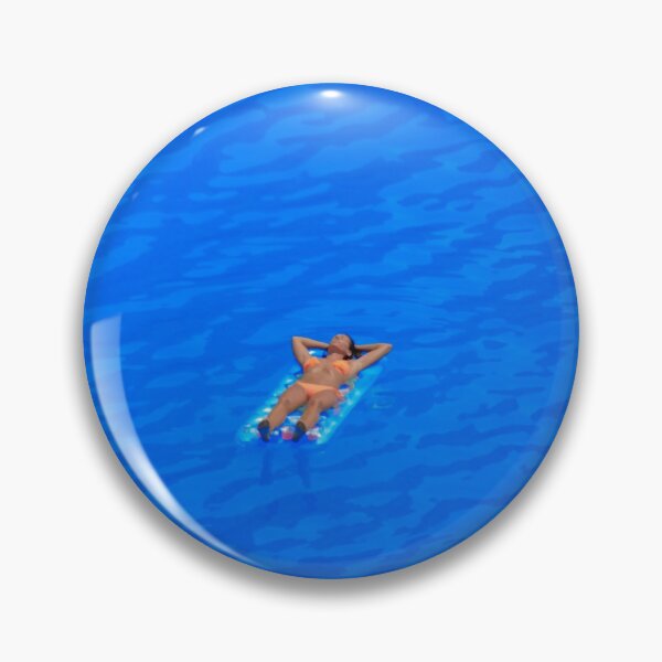 Aperçu de l'œuvre Flottant sur le bleu créée et vendue par BlueEdgeDesigns.