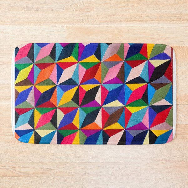 Item preview, geometric abstract pattern designed and sold by pragatirizwani.