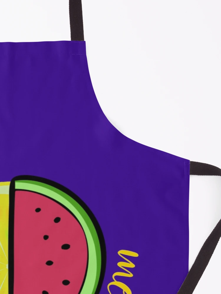 Thumbnail 3 of 6, Apron, Melon/lemon designed and sold by DesignsofNote.