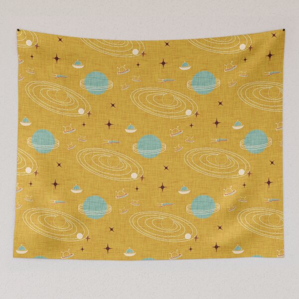 Item preview, Intergalactic Journey Yellow designed and sold by susycosta.