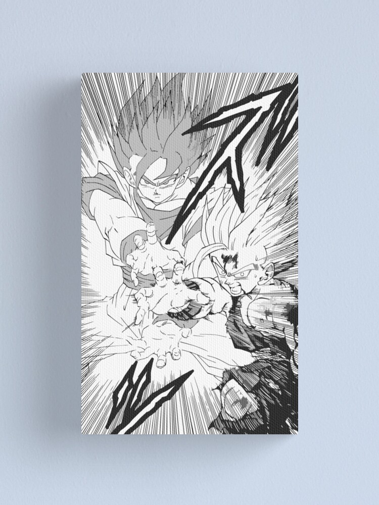 Dragon Ball Z Goku VS Frieza Manga Panel Poster for Sale by TorGraphix