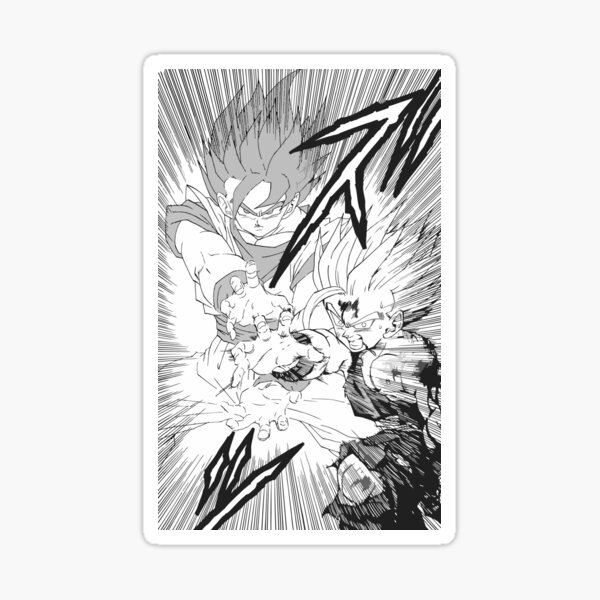 Black Goku Sticker for Sale by Moo8aa