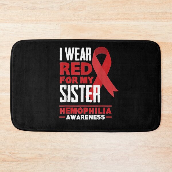 Item preview, I Wear Red For My Sister Proud Brother Hemophilia Awareness Gift  designed and sold by lindafrances.