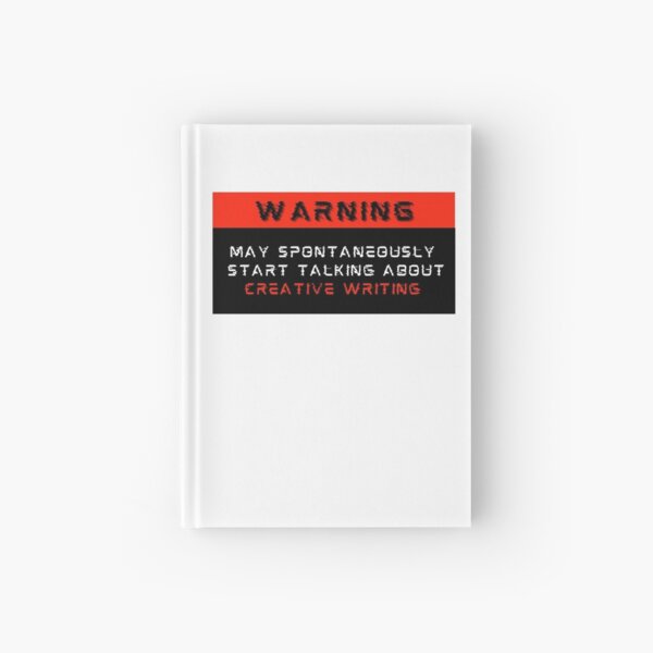 Item preview, Warning: May spontaneously start talking about Creative writing designed and sold by Mucchhad.
