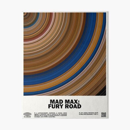 Item preview, minimal_Mad Max: Fury Road Abstract Circular Movie designed and sold by cinevizual.