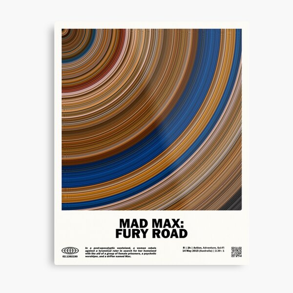 Item preview, minimal_Mad Max: Fury Road Abstract Circular Movie designed and sold by cinevizual.