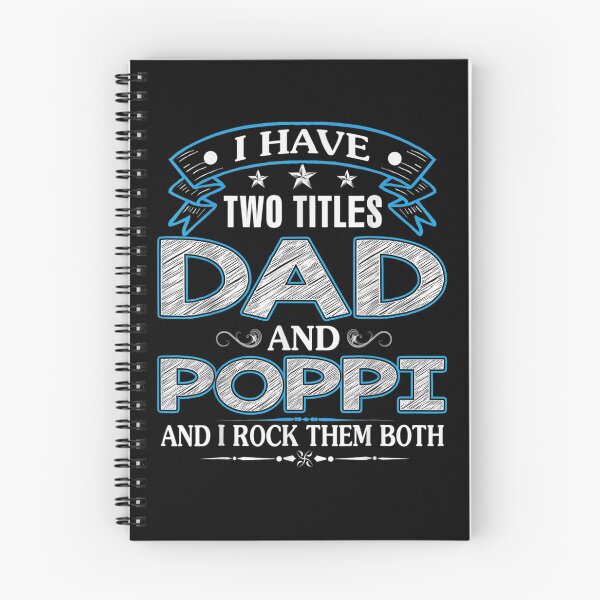 Item preview, I Have Two Titles Dad And Poppi Funny Fathers Day Gift  designed and sold by dominique235.