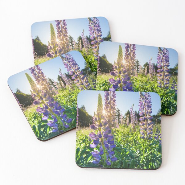 Item preview, Sunset through Purple Lupins designed and sold by CyaniRose.