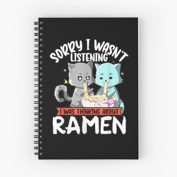 Item preview, Funny I Was Thinking About Ramen Noods Kawaii Otaku Gift  designed and sold by lindafrances.