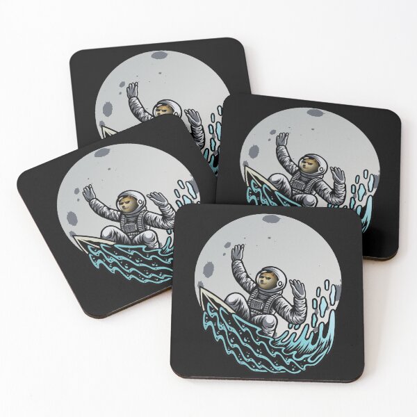 Item preview, Dogefather - Dogecoin to the Moon - Space Dogenaut Funny Crypto Gift  designed and sold by hyggekrog.