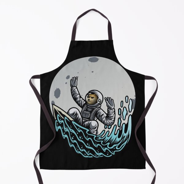 Item preview, Dogefather - Dogecoin to the Moon - Space Dogenaut Funny Crypto Gift  designed and sold by hyggekrog.
