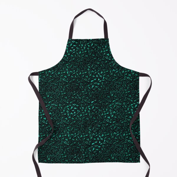Item preview, Teal Leopard Print Pattern, beautiful teal faux metallic effect, my favorite color teal combined with a striking leopard print pattern designed and sold by Orianah.