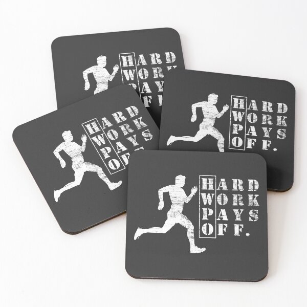 Item preview, HWPO Hard Work Pays Off Runner Running Man Marathon  designed and sold by grinta2021.