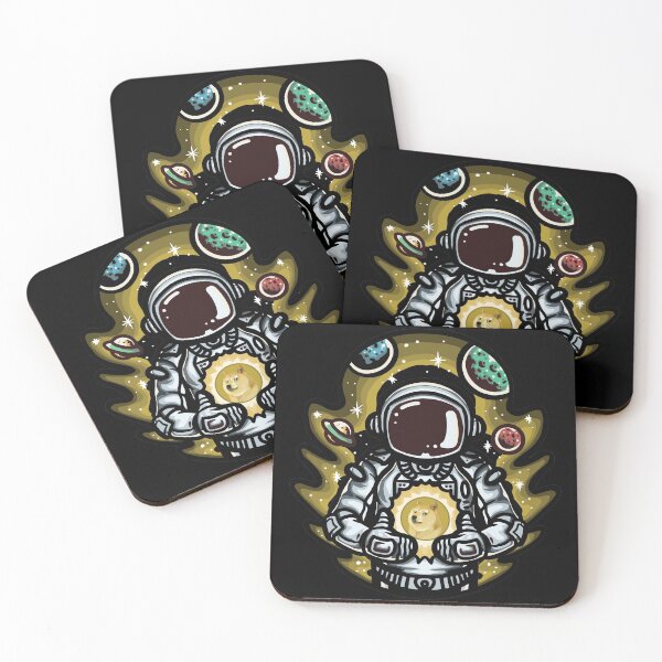 Item preview, Dogefather - Dogecoin to the Moon - Space Dogenaut Funny Crypto Gift  designed and sold by hyggekrog.