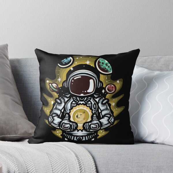 Item preview, Dogefather - Dogecoin to the Moon - Space Dogenaut Funny Crypto Gift  designed and sold by hyggekrog.