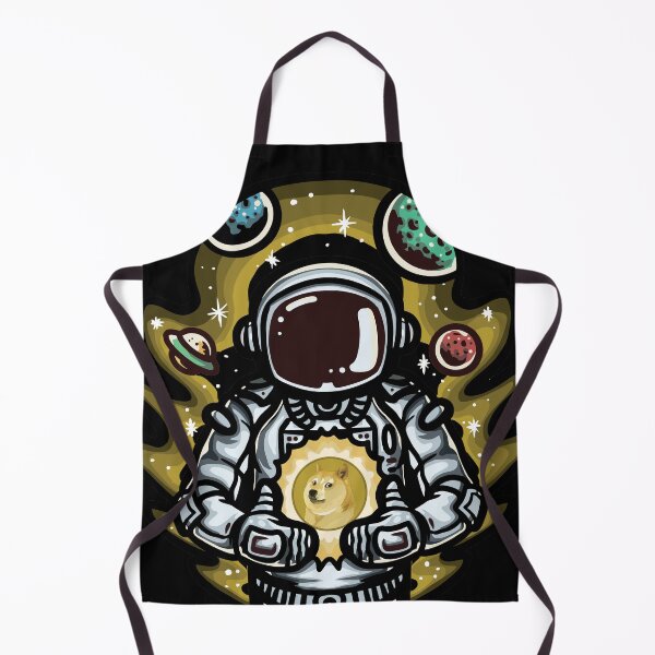 Item preview, Dogefather - Dogecoin to the Moon - Space Dogenaut Funny Crypto Gift  designed and sold by hyggekrog.