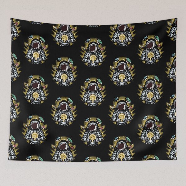 Item preview, Dogefather - Dogecoin to the Moon - Space Dogenaut Funny Crypto Gift  designed and sold by hyggekrog.