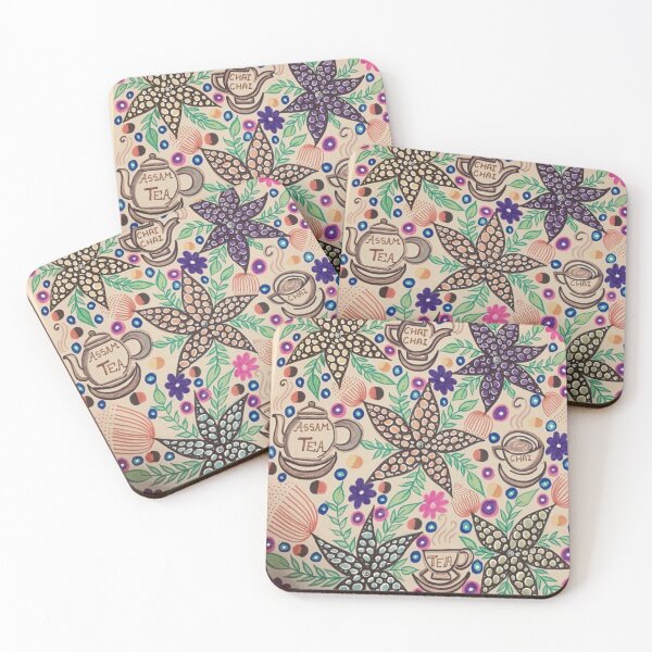 Item preview, Patterns for tea lovers designed and sold by pragatirizwani.
