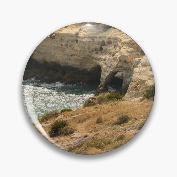 Item preview, Blooming Clifftops - Algarvian Gold Coast Vista at Carvoeiro Portugal designed and sold by Georgia Mizuleva.