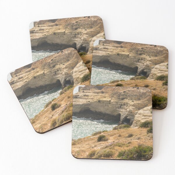 Item preview, Blooming Clifftops - Algarvian Gold Coast Vista at Carvoeiro Portugal designed and sold by Georgia Mizuleva.