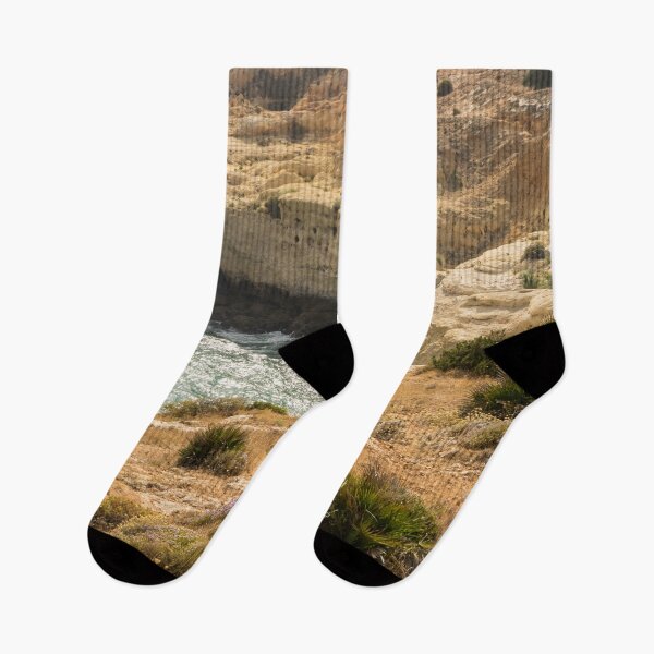 Item preview, Blooming Clifftops - Algarvian Gold Coast Vista at Carvoeiro Portugal designed and sold by Georgia Mizuleva.
