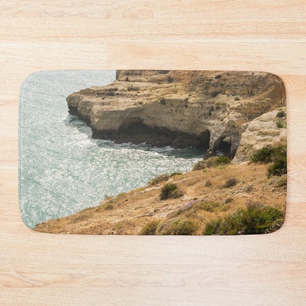 Item preview, Blooming Clifftops - Algarvian Gold Coast Vista at Carvoeiro Portugal designed and sold by Georgia Mizuleva.