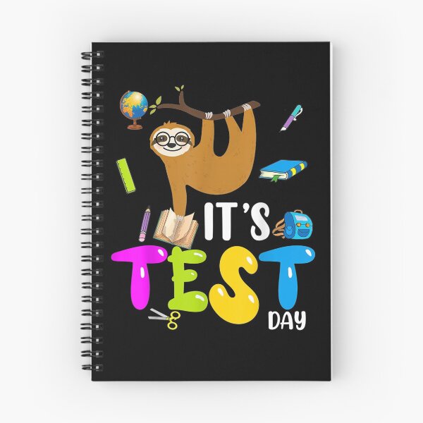 Item preview, It's Test Day Funny Testing Day Teacher Student Sloth Lover Gift  designed and sold by dominique235.