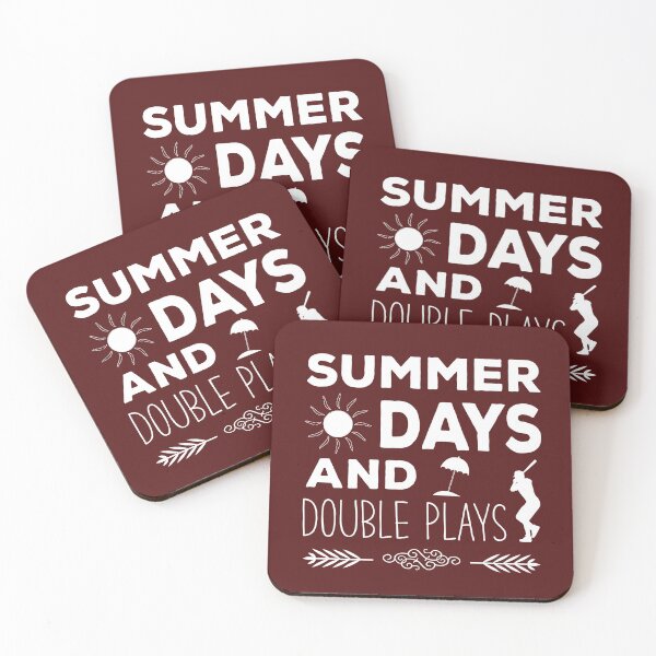 Item preview, Summer days and double plays designed and sold by AnveeBubbles.