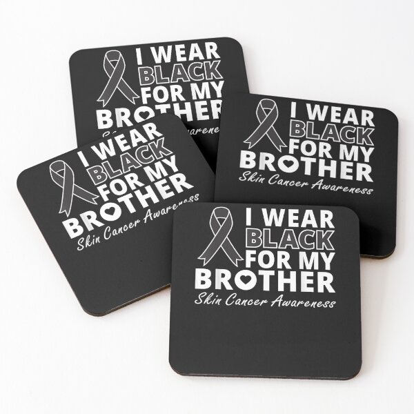 Item preview, I Wear Black For My Brother Melanoma Awareness Warrior Gift  designed and sold by dominique235.