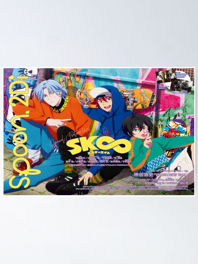 SNOW - SK8 the INFINITY - Langa Hasegawa  Poster for Sale by Anime-Express
