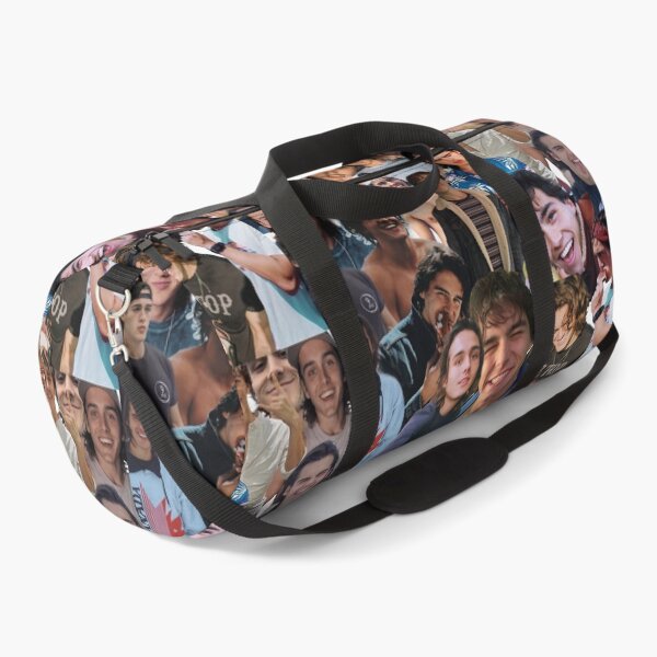 Charlie Gillespie collage Duffle Bag