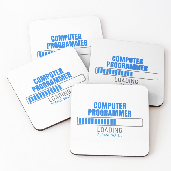 Item preview, COMPUTER PROGRAMMER - Loading please wait designed and sold by VrajStudio.