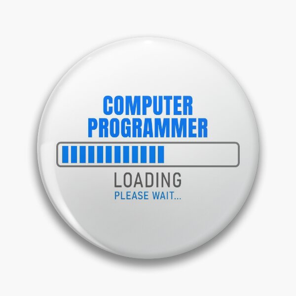 Item preview, COMPUTER PROGRAMMER - Loading please wait designed and sold by VrajStudio.