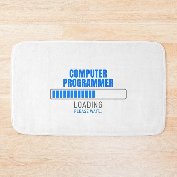 Item preview, COMPUTER PROGRAMMER - Loading please wait designed and sold by VrajStudio.