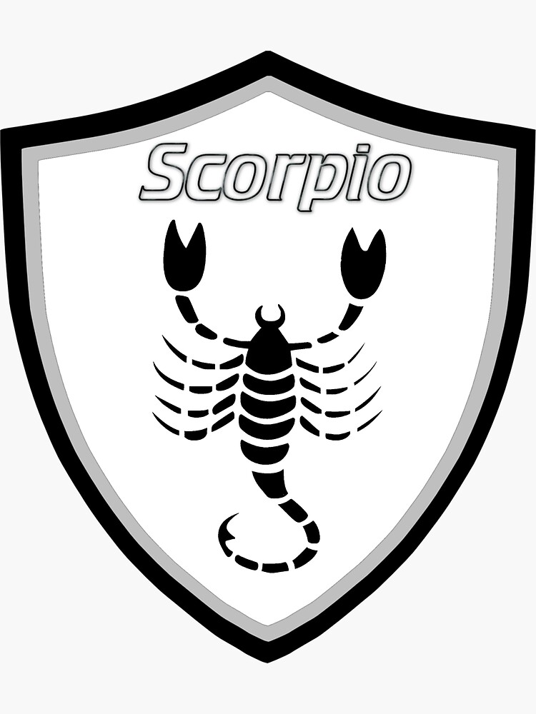"Scorpio" Sticker for Sale by Pegasus00 Redbubble