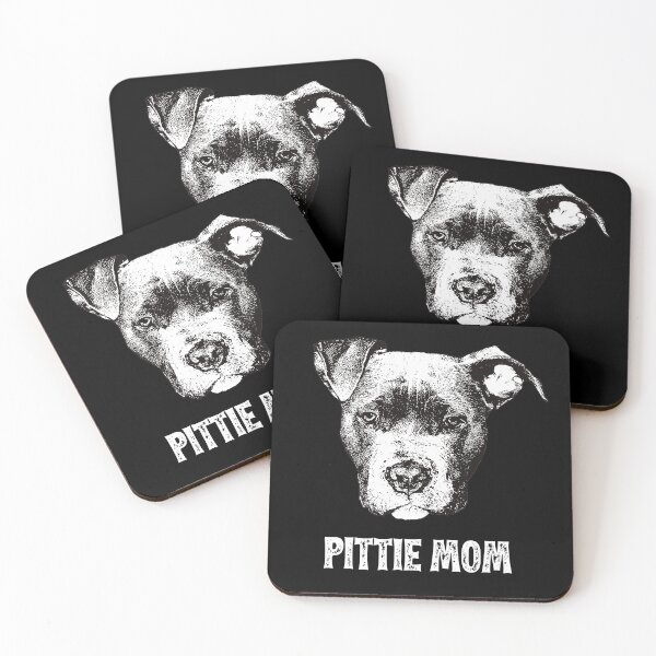 Item preview, Pittie Mom Pit Bull Terrier Design designed and sold by DoggyStyles.