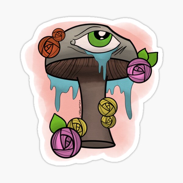 Psychedelic punk mushroom tattoo design Psychedelic punk mushroom tattoo design