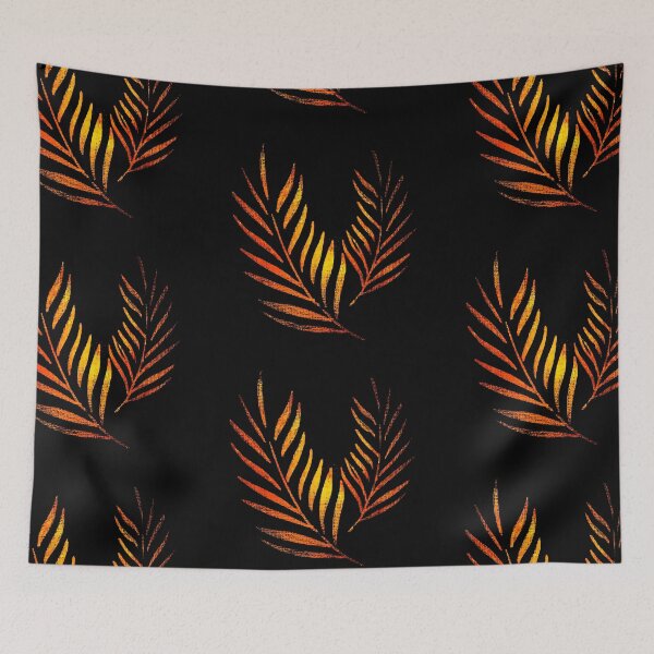 Item preview, Golden Leaf Twigs Falling designed and sold by ClosLineDesigns.