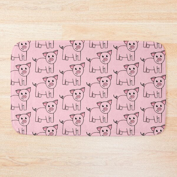 Item preview, Super Cute And Adorable Baby Pink Pig designed and sold by Barolina.