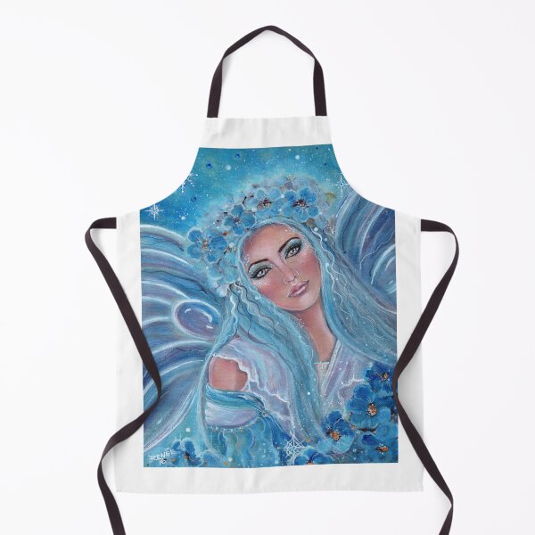 Item preview, Krysta frosty fairy fantasy art by Renee L Lavoie designed and sold by Renee Lavoie.