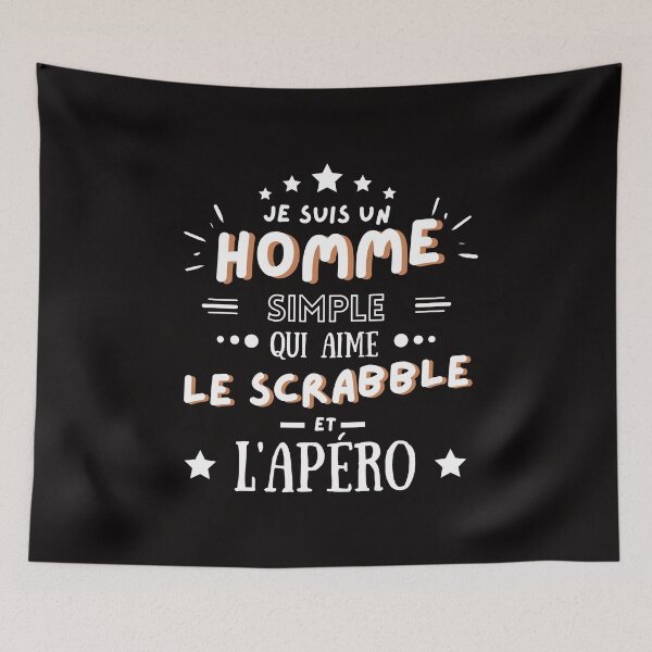 Item preview, Humor man daddy party aperitif and scrabble designed and sold by Ydurand.