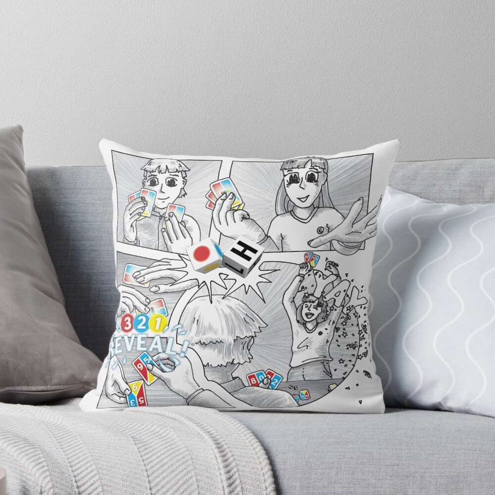 Item preview, Throw Pillow designed and sold by key-creations.
